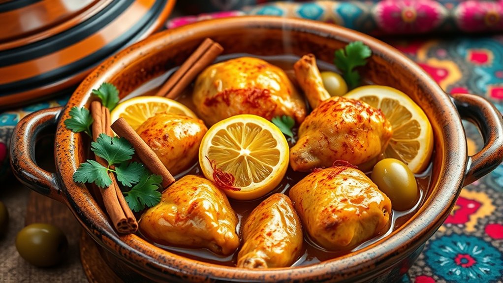 fragrant moroccan chicken stew