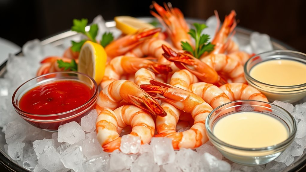 fresh high quality shrimp pairing