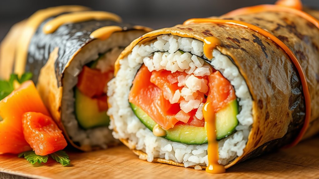 fusion cuisine presentation techniques