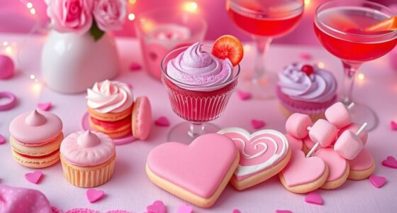 galentine s day dessert drinks