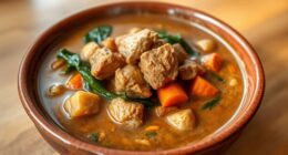 ghanaian chicken groundnut soup