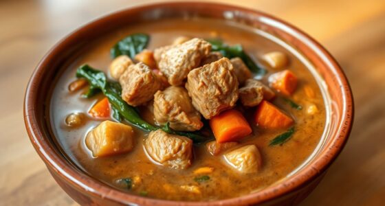 ghanaian chicken groundnut soup