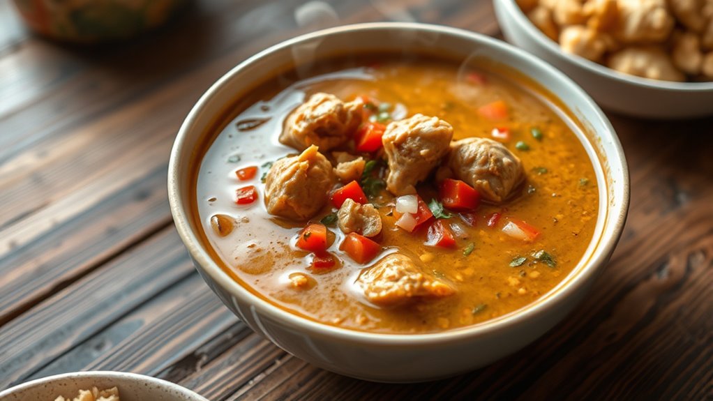 ghanaian peanut chicken stew