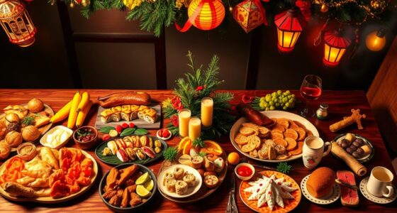 global christmas dinner traditions