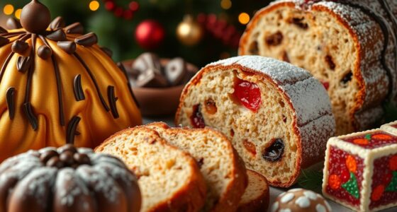 global festive holiday treats
