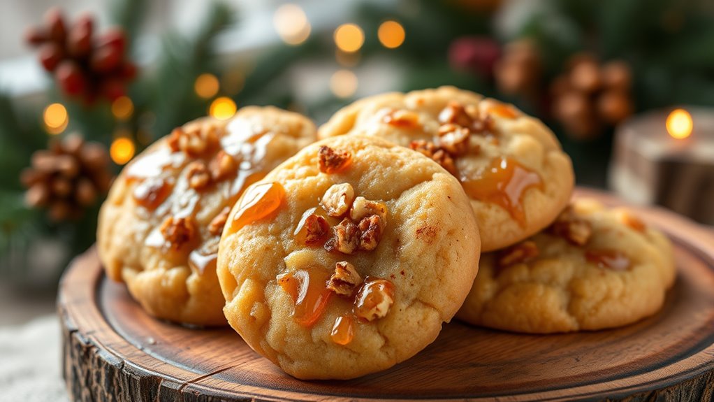 greek holiday honey cookies