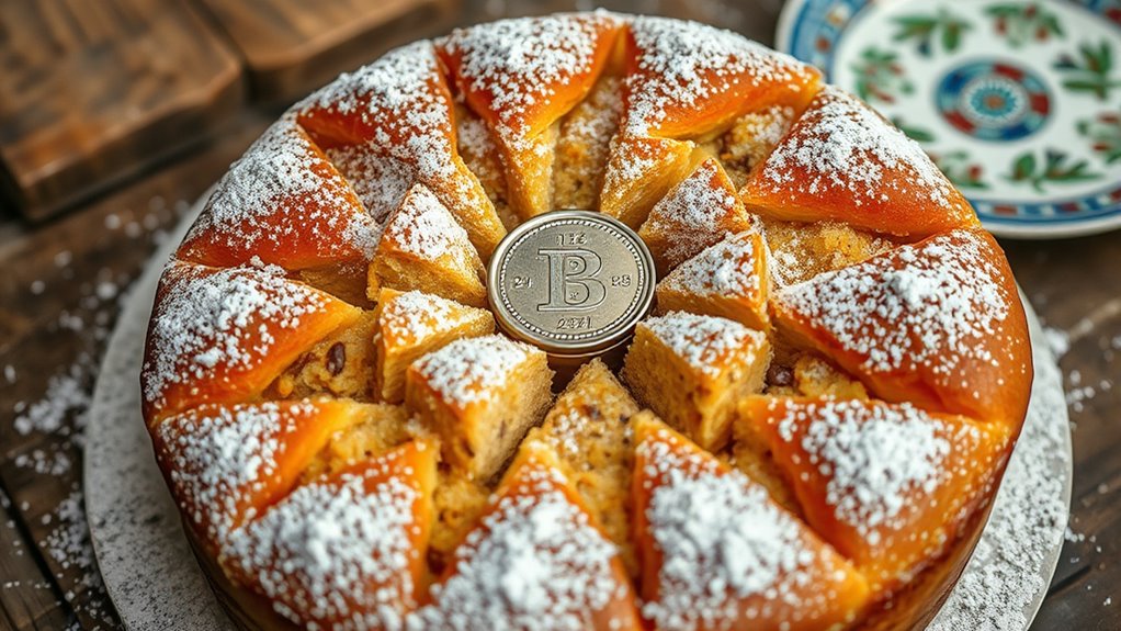 greek new year s cake tradition