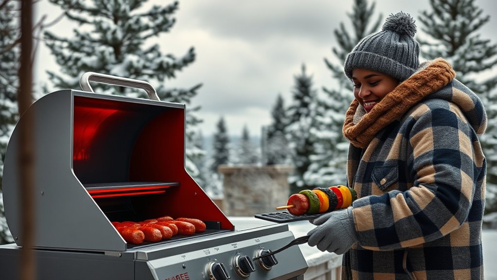 grill year round winter tips
