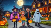 halloween safety and snacks