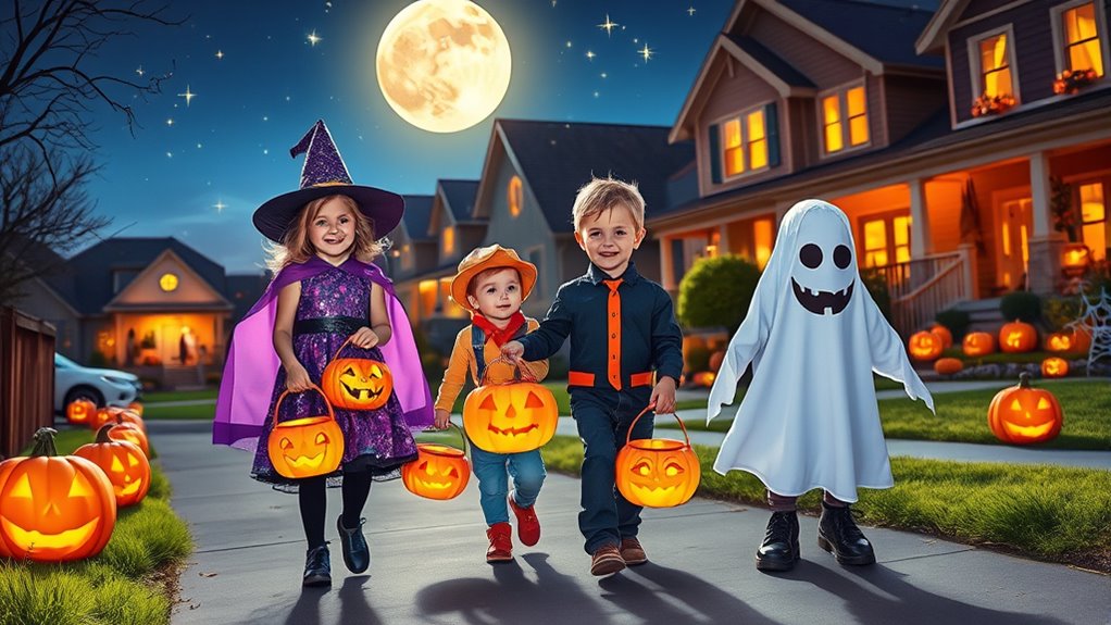 halloween safety and snacks