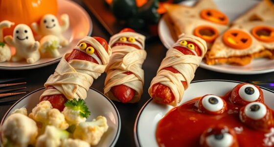 halloween themed kid meals