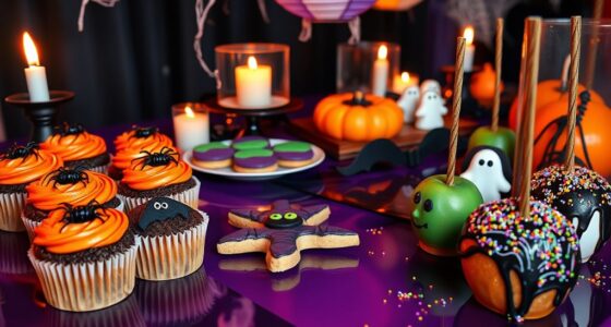 halloween themed sweet treats