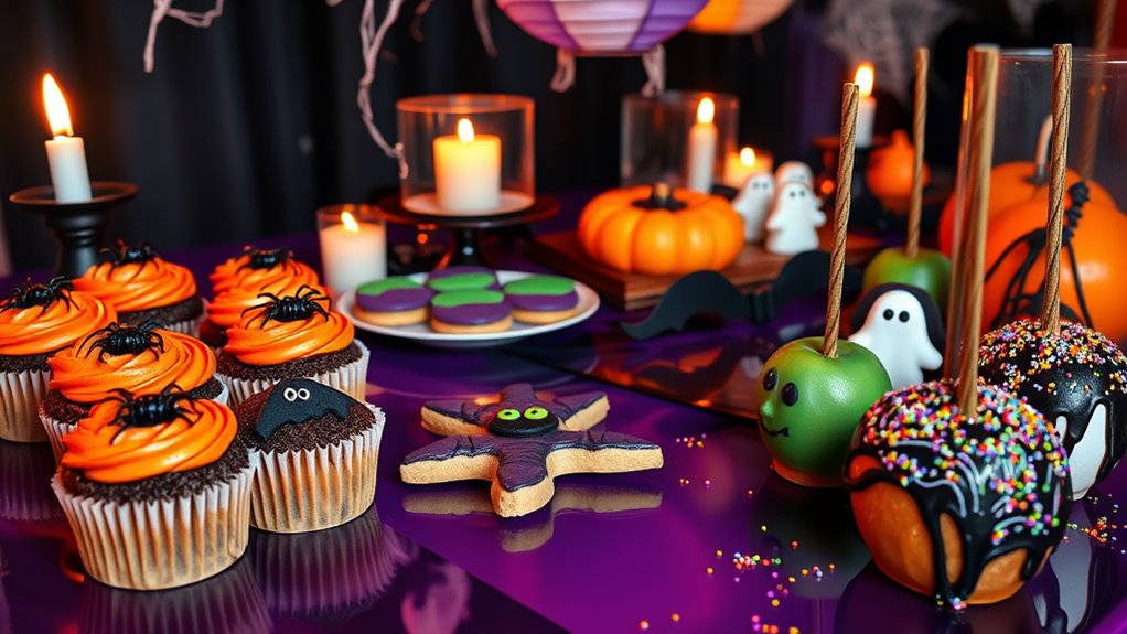 halloween themed sweet treats