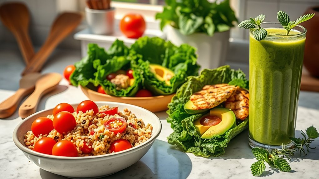 healthy colorful plant based innovations