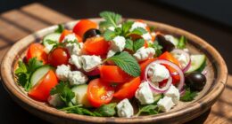 healthy mediterranean winter salads