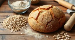 healthy whole grain baking
