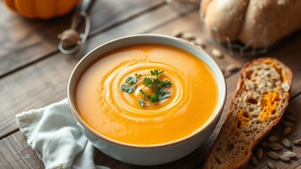 herb infused fall soup
