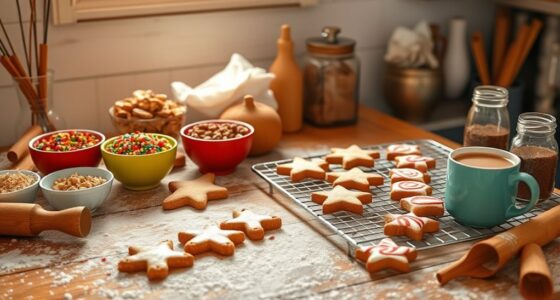 holiday cookie exchange preparations