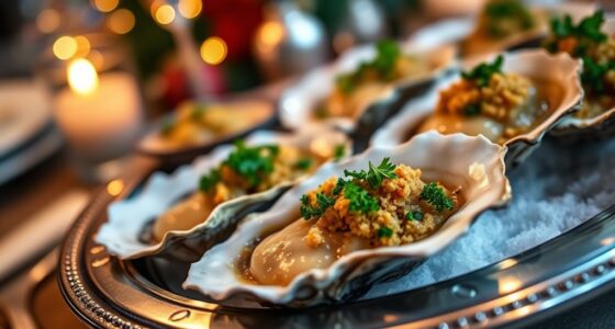 holiday oysters rockefeller
