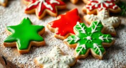 holiday sugar cookie decorating