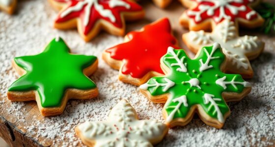 holiday sugar cookie decorating