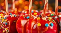 homemade candy apples toppings
