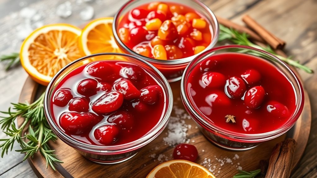 homemade cranberry sauce variations