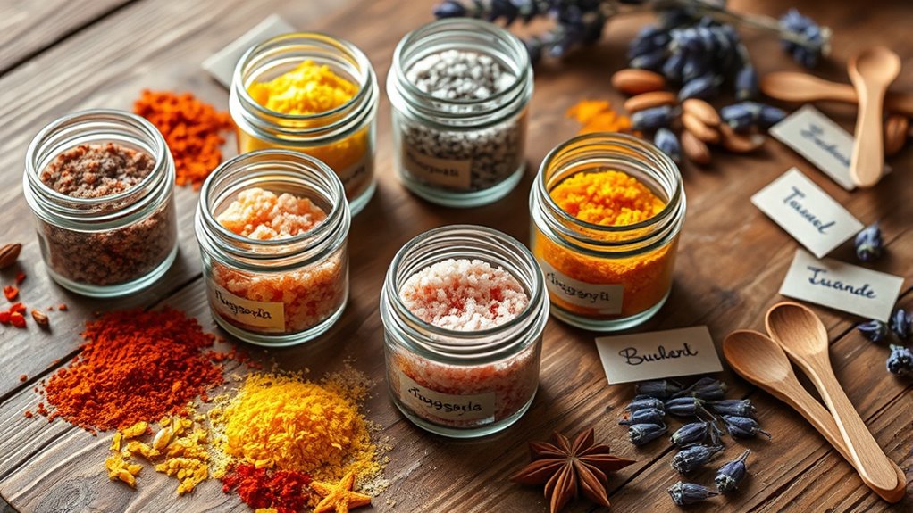homemade flavored salt gifts