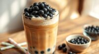 homemade tapioca pearl drink
