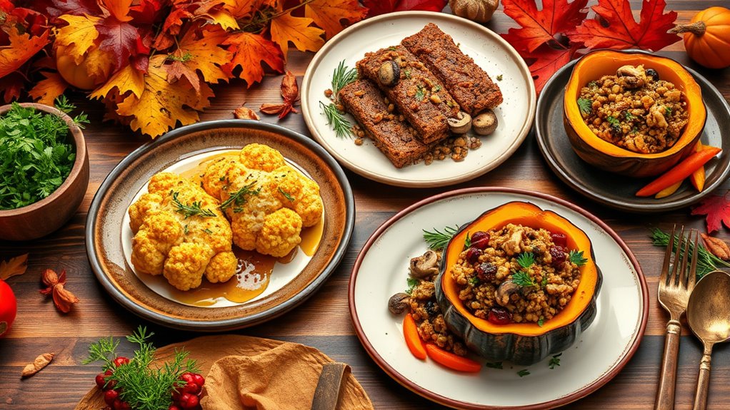 impressive vegetarian thanksgiving main dishes