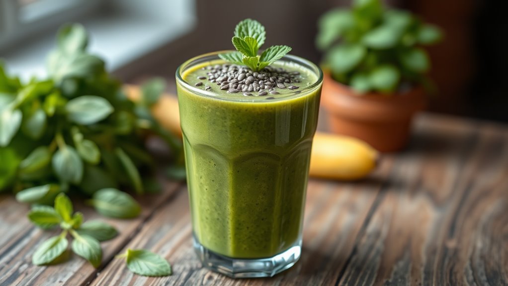 incorporate nutritious green smoothies