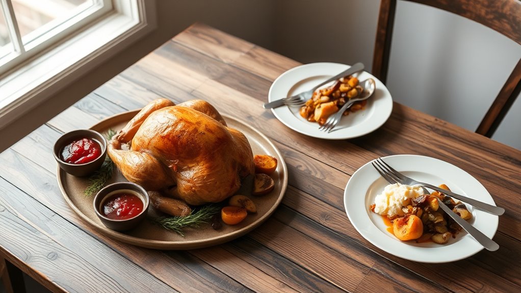 intimate thanksgiving meal planning