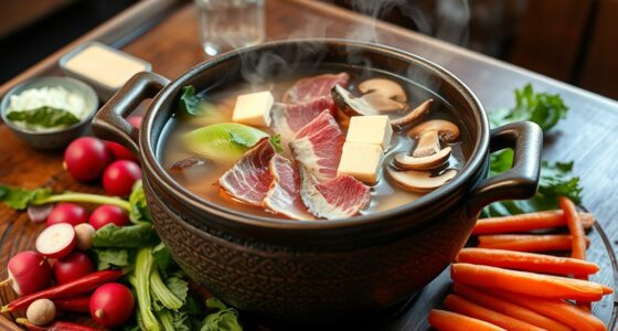 japanese winter communal hot pot