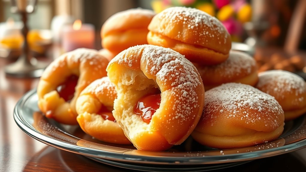 jelly donuts for hanukkah