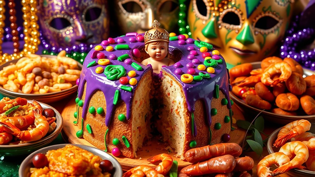 king cake cajun traditions