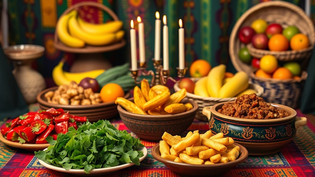 kwanzaa celebration and foods
