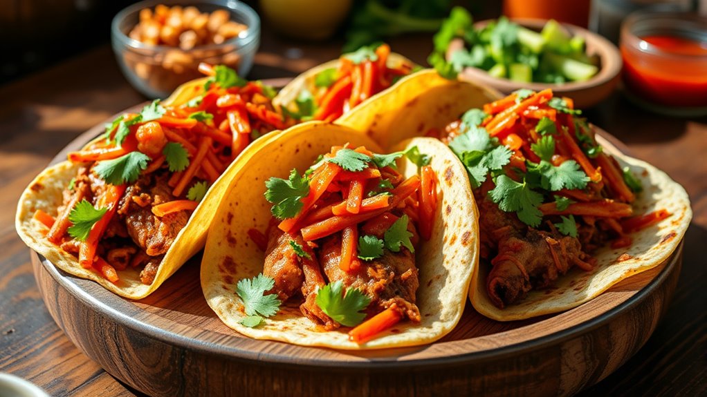 latin asian taco fusion