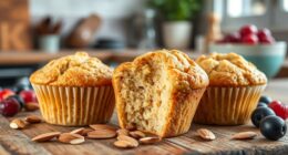 low carb almond muffin recipe