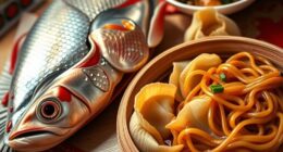 lucky new year feast