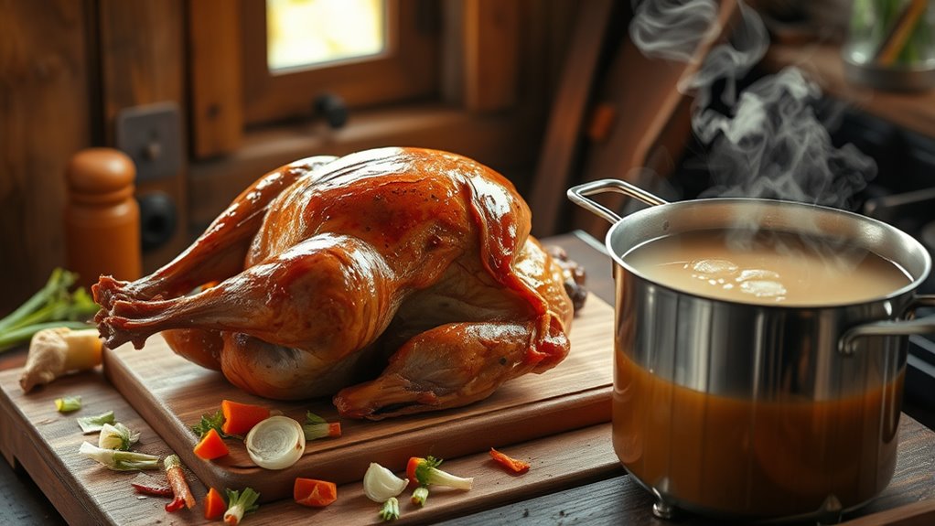 make flavorful turkey soup