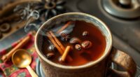 making traditional spiced tea