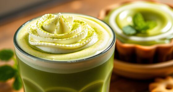 matcha flavor dominates desserts