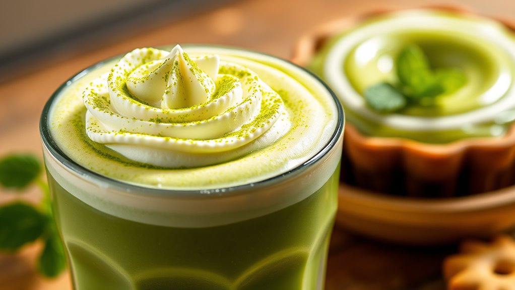 matcha flavor dominates desserts
