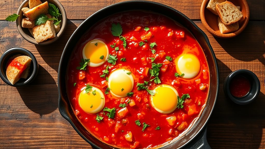 middle eastern egg dish variations