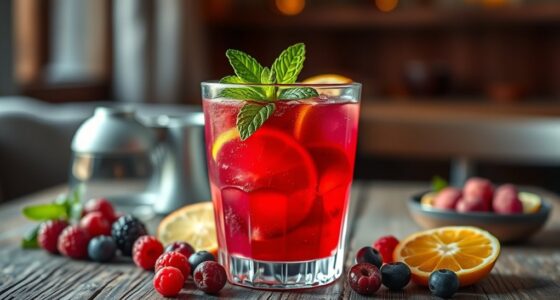 mocktail recipes for january