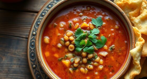 moroccan chickpea lentil soup