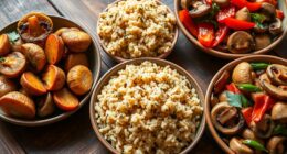 mushroom based hearty vegetarian dishes