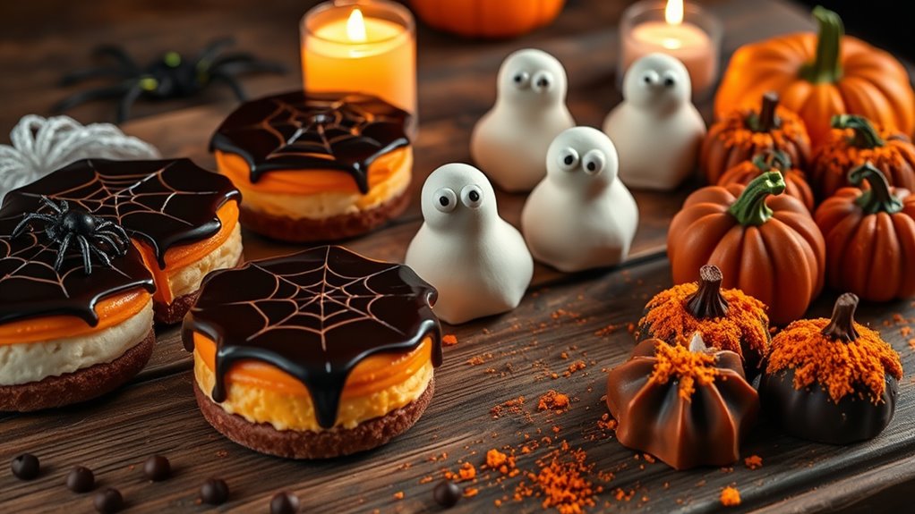 no bake festive halloween treats