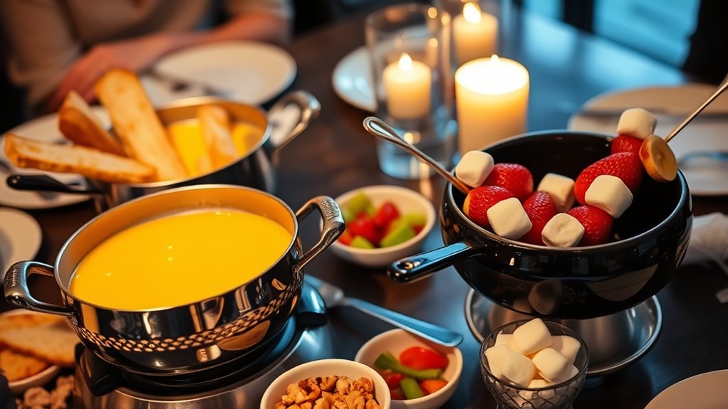 perfect fondue party setup