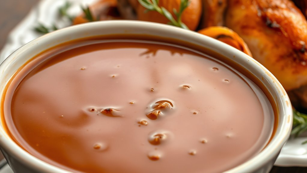 perfectly seasoned gravy storage